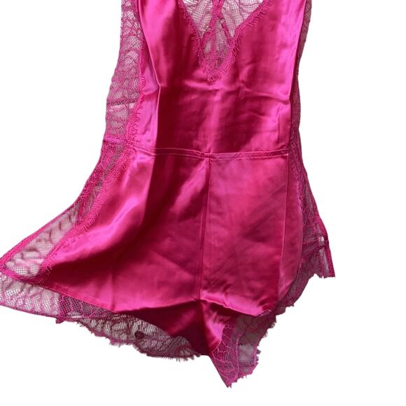 Naked Princess Silk Lace Ella Romper Sexy Lingerie New with Tags Size Medium - Picture 5 of 11